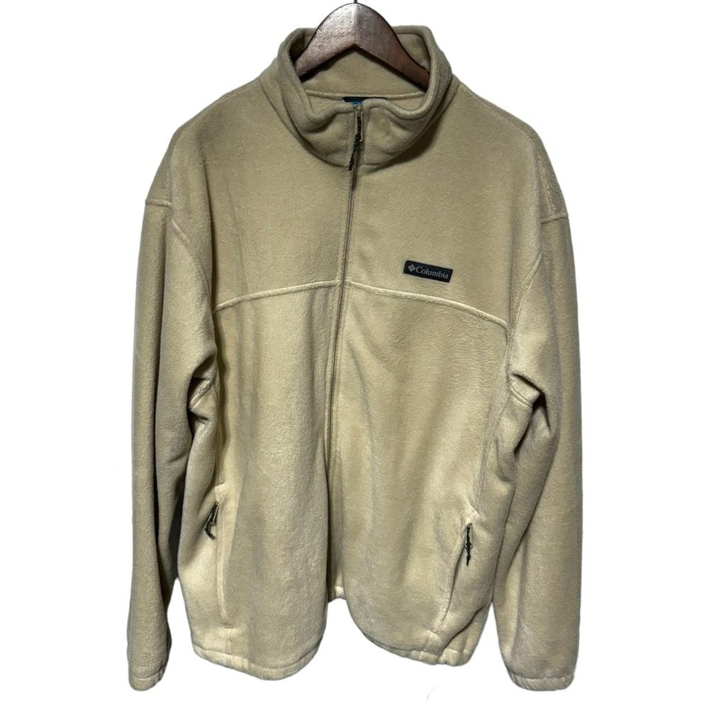 Columbia Ivory Fleece Jacket Size XXL